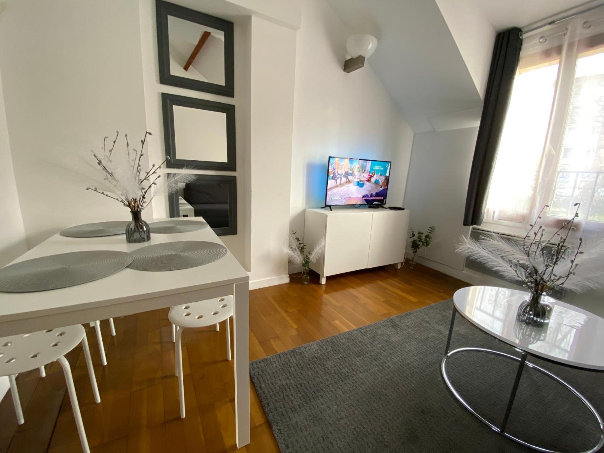 Duplex Minimaliste - 30 Min De Paris Διαμέρισμα Saint-Ouen-l'Aumone Εξωτερικό φωτογραφία